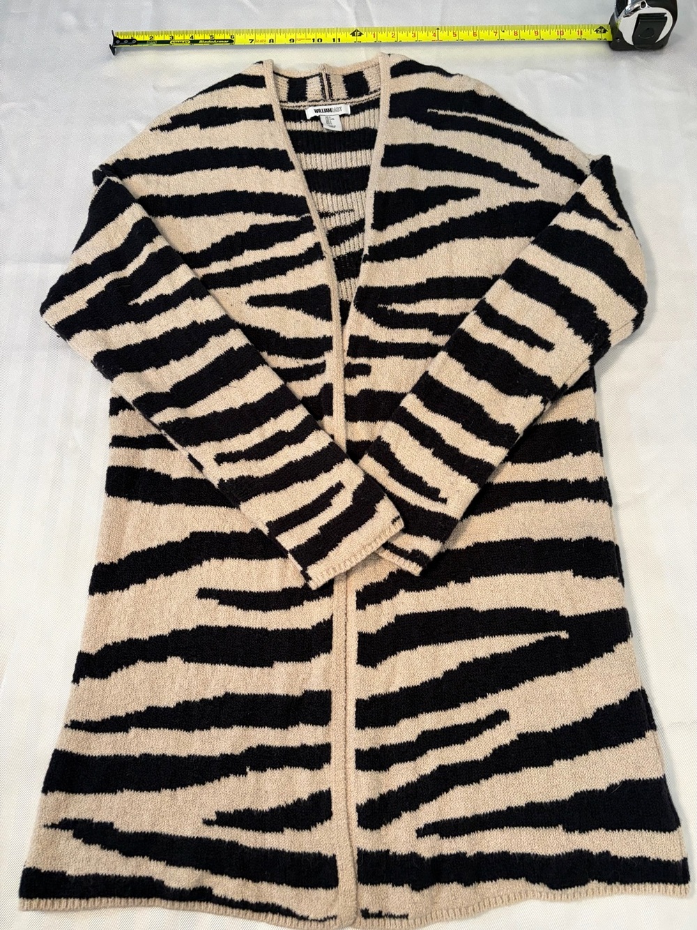 William Rast Open Front Sweater Jacket - Size Large. - Picture 5 of 12